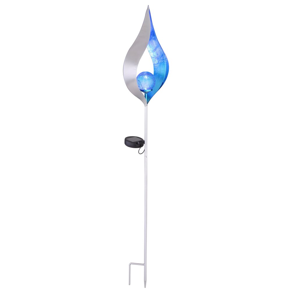 lampe solaire Globo SOLAR LED Argenté, 1 lumière main product photo