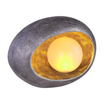 lampe solaire Globo SOLAR LED Or, Gris, Argenté, 1 lumière