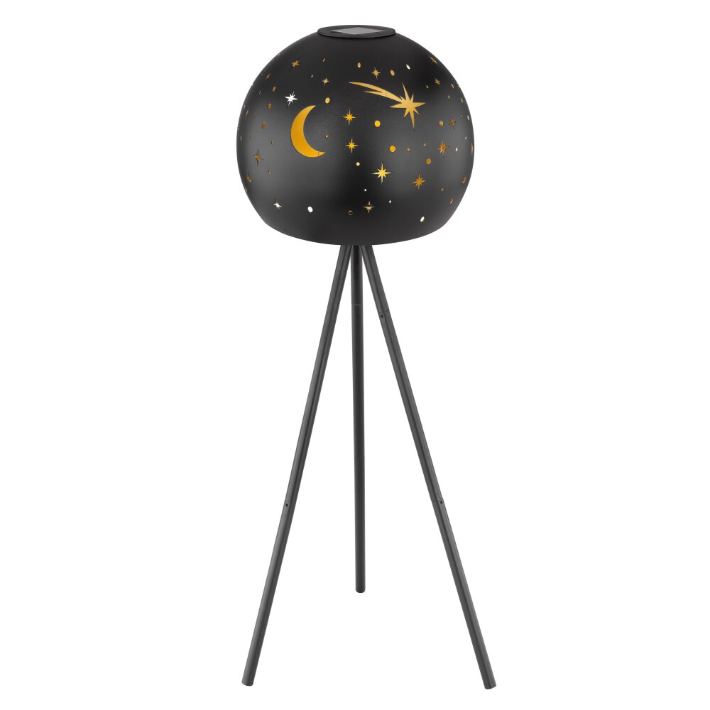 lampe solaire Globo SOLAR LED Noir, 1 lumière main product photo