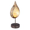 lampe solaire Globo SOLAR LED Ancien, Or, 1 lumière