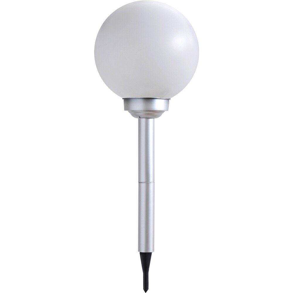lampe solaire Globo SOLAR LED Argenté, 2 lumières main product photo