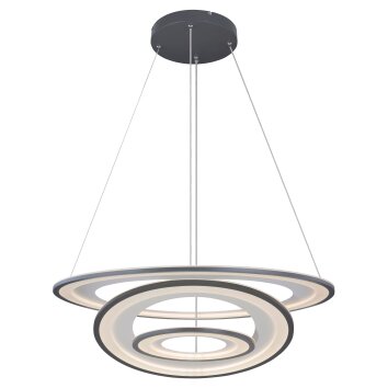 Suspension Globo TORRELLE LED Noir, 1 lumière, Télécommandes