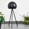 lampe solaire Paralia LED Noir, 1 lumière