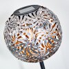 lampe solaire Gilbert LED Argenté, 1 lumière