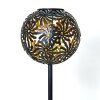 lampe solaire Gilbert LED Noir, 1 lumière
