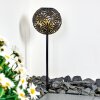 lampe solaire Gilbert LED Noir, 1 lumière