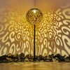 lampe solaire Paradiski LED Noir, 1 lumière