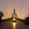lampe solaire Pasadena LED Noir, 1 lumière