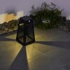 lampe solaire Arnhem LED Noir, 1 lumière