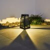 lampe solaire Arnhem LED Noir, 1 lumière