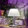 lampe solaire Alcudia LED Blanc, 1 lumière