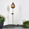 lampe solaire Protaras LED Cuivre, Noir, 1 lumière