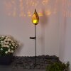 lampe solaire Protaras LED Cuivre, Noir, 1 lumière