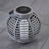 lampe solaire Rehovot LED Gris, 1 lumière