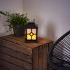 lampe solaire Folgarida LED Noir, 64 lumières