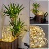 Guirlande solaire Pistoia LED Blanc, 120 lumières