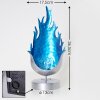 lampe solaire Londrina LED Clair, 1 lumière