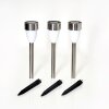 lampe solaire Gorizia LED Acier inoxydable, 3 lumières