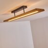 Plafonnier Adak LED Gris, 1 lumière