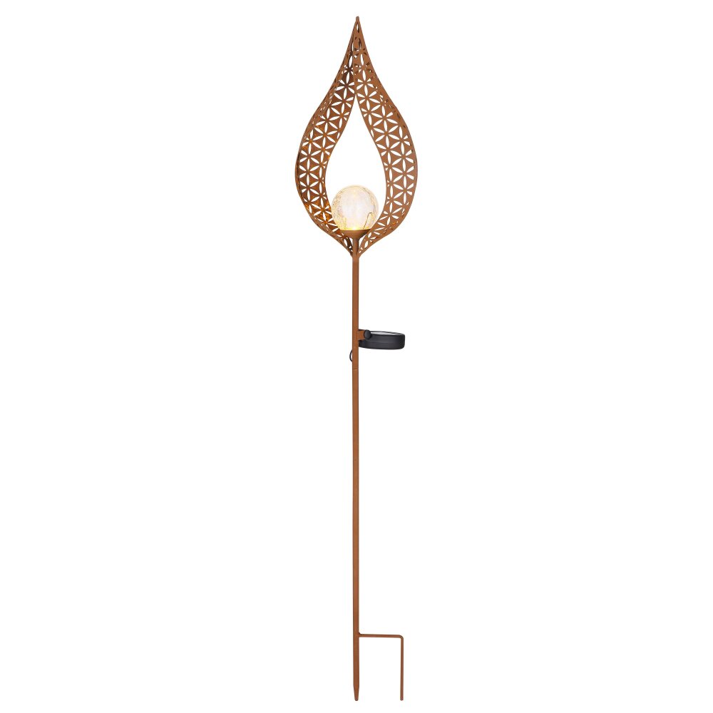 lampe solaire Globo LED Rouille, 1 lumière main product photo