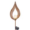 lampe solaire Globo LED Rouille, 1 lumière