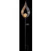lampe solaire Globo LED Argenté, 1 lumière
