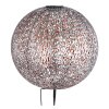 lampe solaire Globo LED Argenté, 1 lumière