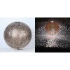 lampe solaire Globo LED Argenté, 1 lumière