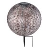 lampe solaire Globo LED Argenté, 1 lumière