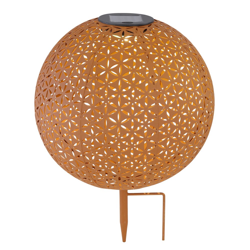 lampe solaire Globo LED Rouille, 1 lumière main product photo