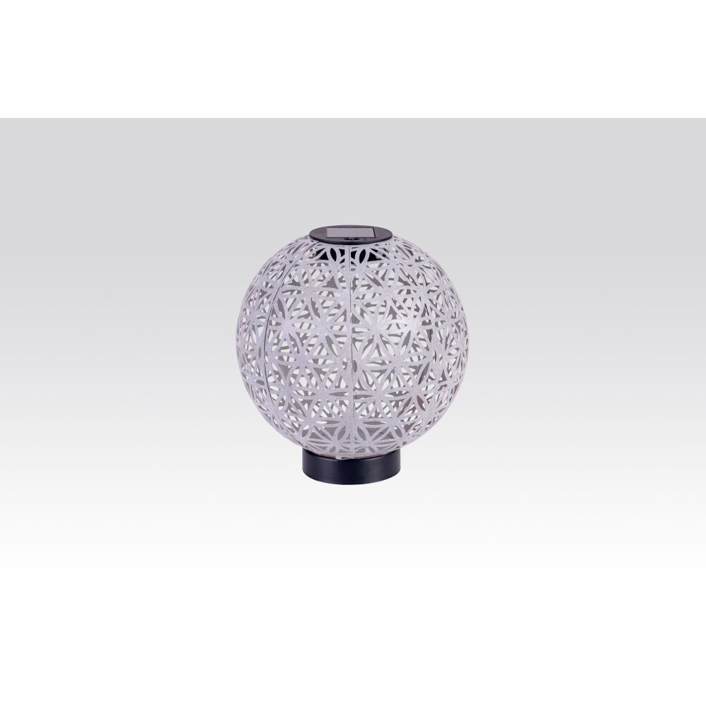 lampe solaire Globo LED Noir, 1 lumière main product photo