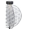 lampe solaire Globo LED Argenté, 1 lumière
