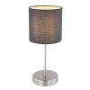 Lampe de table Globo SANNA Anthracite, 1 lumière