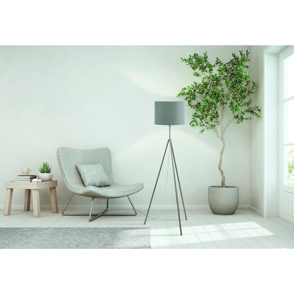 Lampadaire Eglo SCIGLIATI Nickel mat, 1 lumière main product photo
