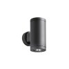 Applique murale d'extérieur LCD 1060 Noir, 2 lumières