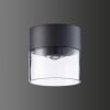 plafonnier extérieur LCD 5068 LED Noir, 1 lumière