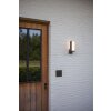 Applique murale d'extérieur Lutec CUBA LED Anthracite, 1 lumière, Détecteur de mouvement