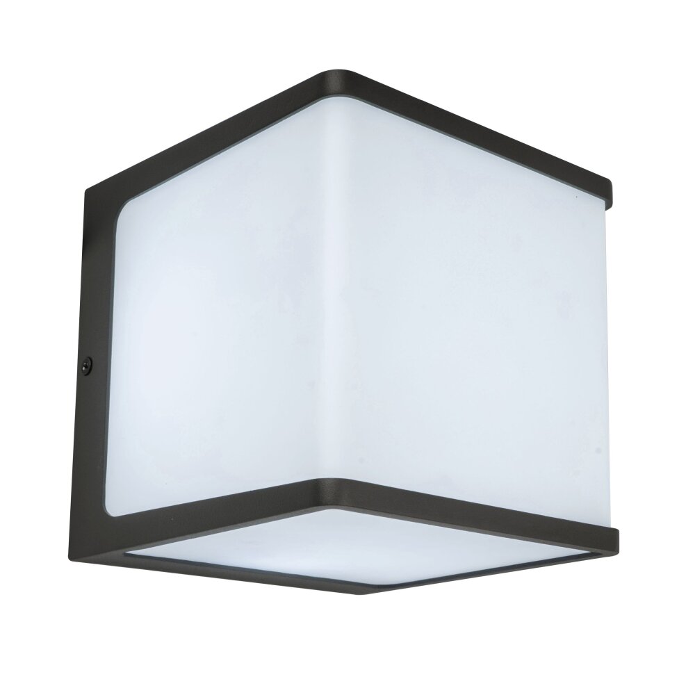 Applique murale d'extérieur Lutec Doblo LED Anthracite, 1 lumière main product photo