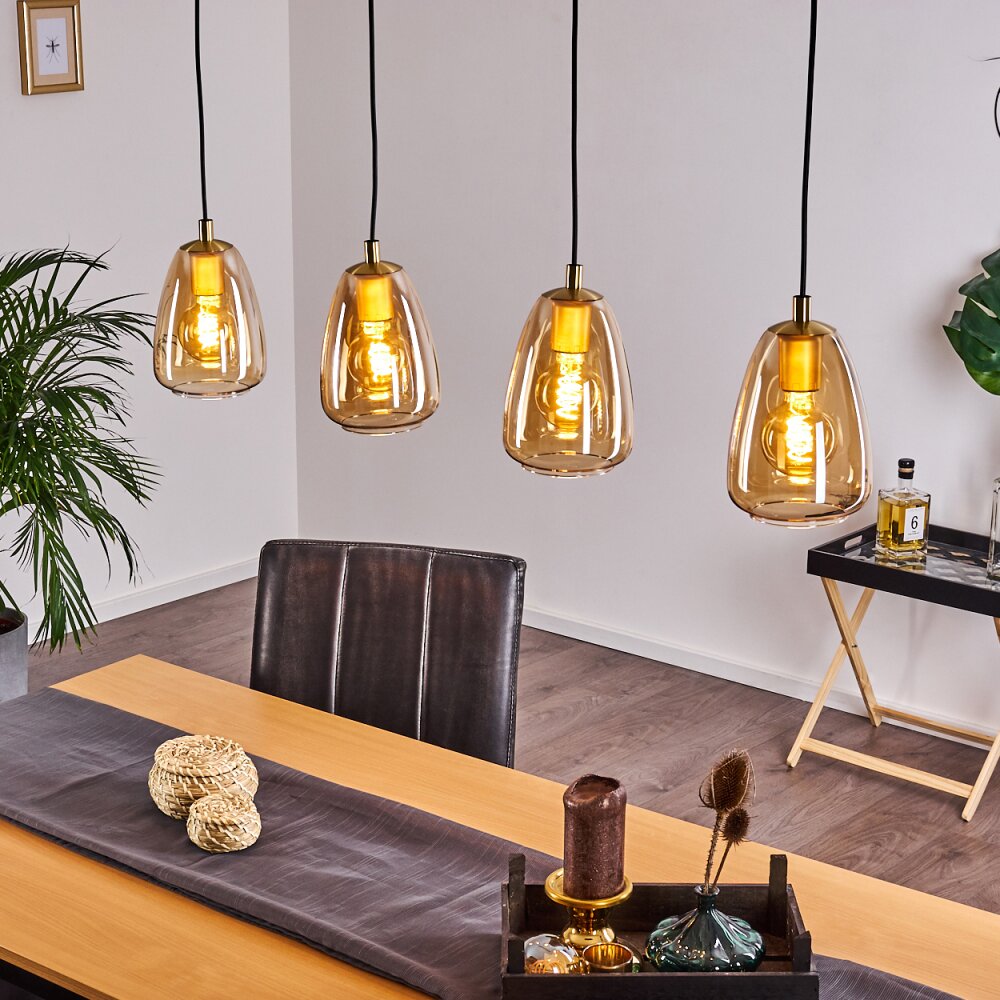 Suspension Alvares Laiton, 4 lumières main product photo