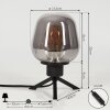 Lampe de table Barnegat Noir, 1 lumière