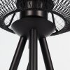 Lampe de table Moholm Noir, 1 lumière