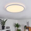 Plafonnier Boyero LED Blanc, 1 lumière