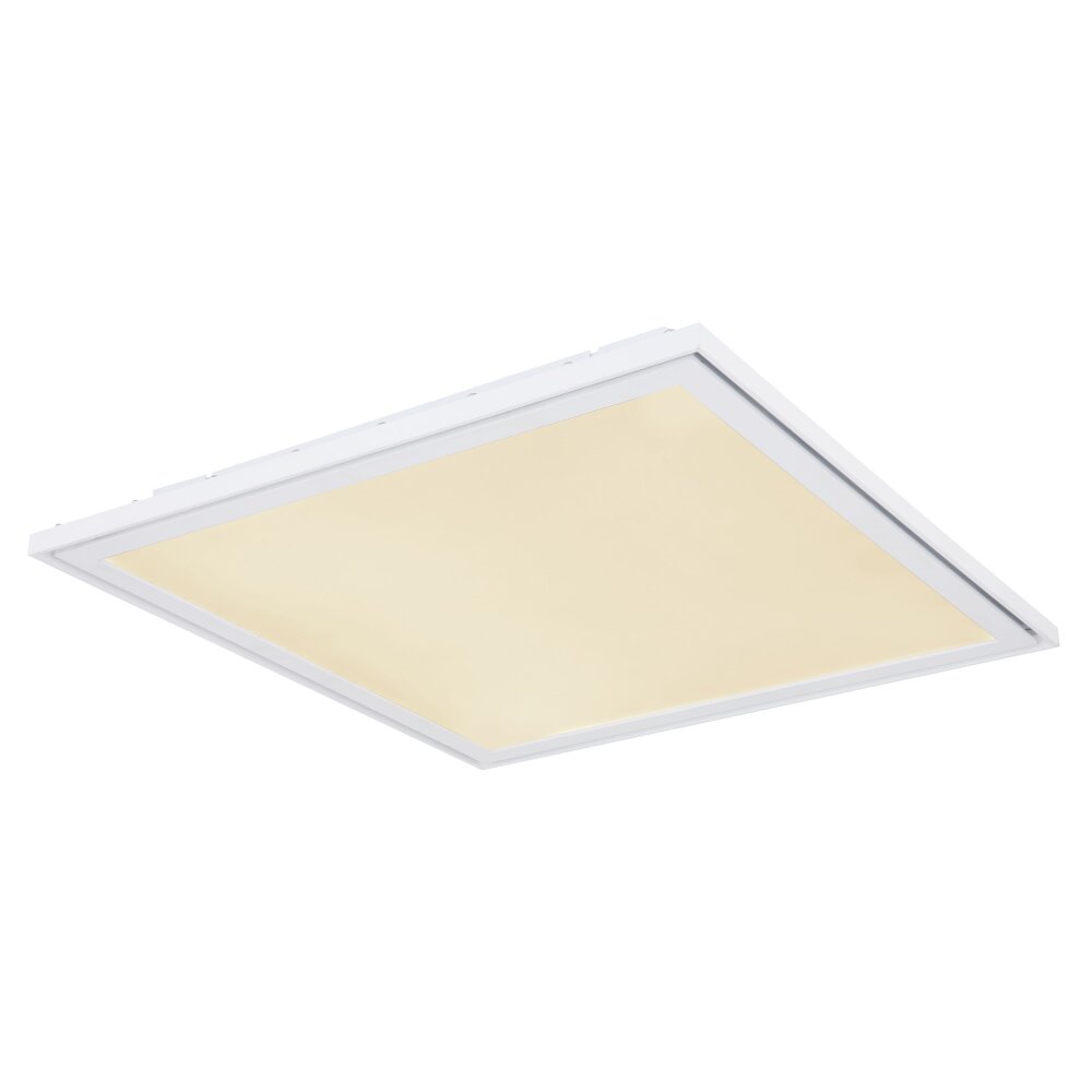 Plafonnier Globo SAMU LED Blanc, 1 lumière, Télécommandes, Changeur de couleurs main product photo