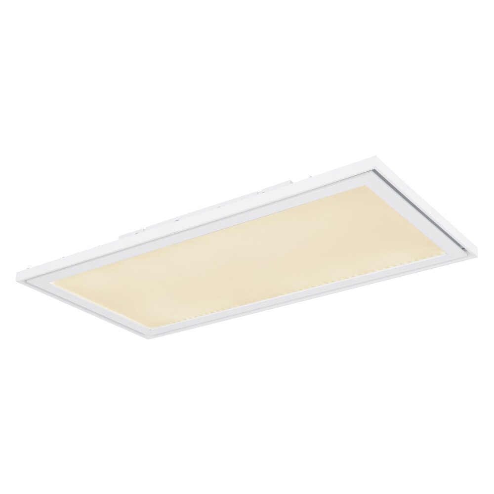 Plafonnier Globo SAMU LED Blanc, 1 lumière, Télécommandes, Changeur de couleurs main product photo