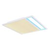 Plafonnier Globo SAMU LED Blanc, 1 lumière, Télécommandes, Changeur de couleurs