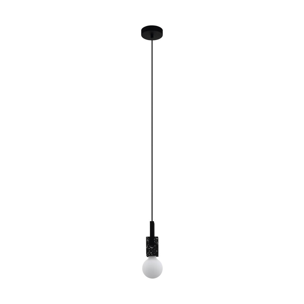 Suspension Eglo LOBATIA Noir, 1 lumière main product photo