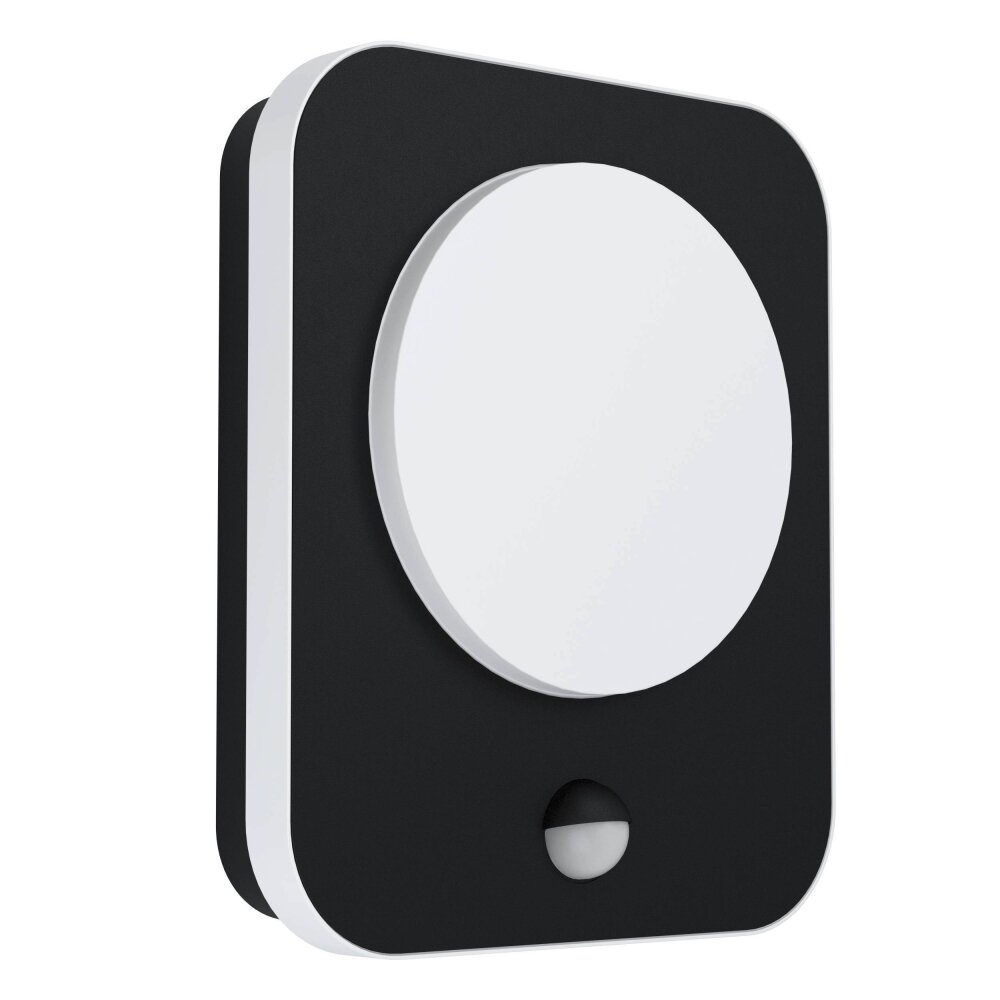 Applique murale d'extérieur Eglo MADRIZ LED Noir, 1 lumière, Détecteur de mouvement main product photo