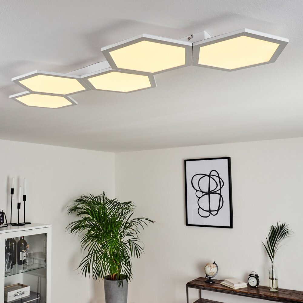 Plafonnier Fanebal LED Blanc, 1 lumière main product photo
