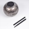lampe solaire Samoao LED Cuivre, Noir, Argenté, 1 lumière