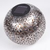 lampe solaire Samoao LED Cuivre, Noir, Argenté, 1 lumière